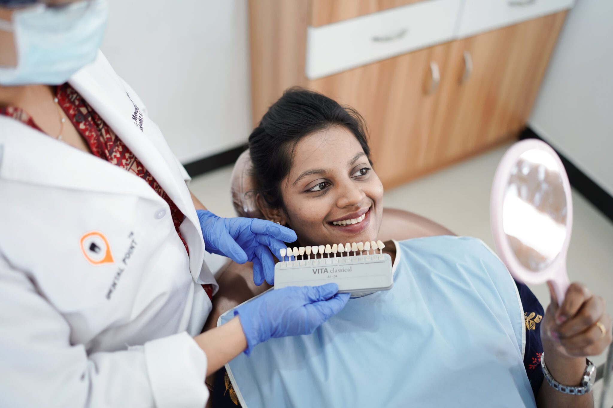 Dental implants being placed at Dental Point, Kochi