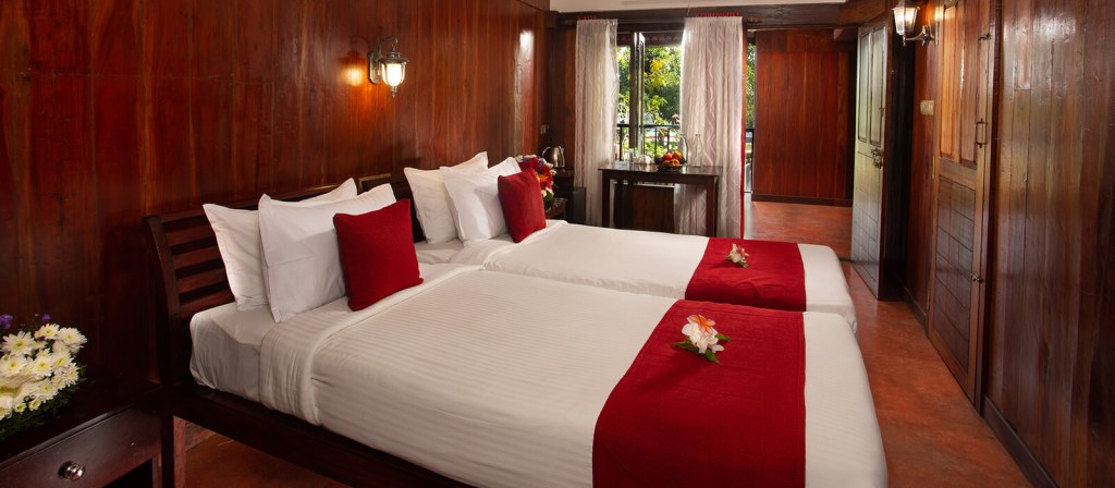 Comfortable bedroom designed for relaxation at AkantaComfortable bedroom designed for relaxation at Akanta