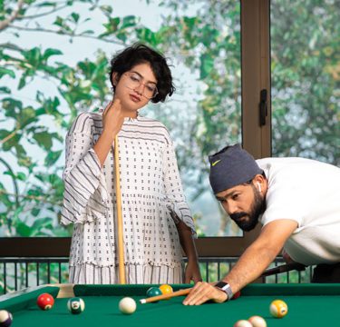 Guests enjoying recreational facilities at Morickap Resort Wayanad