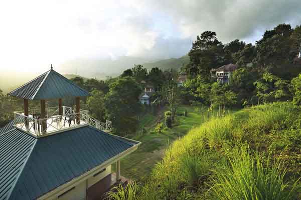 Beautiful location of Southern Panorama Indriya, a luxury resort in Munnar, offering breathtaking mountain views and serene natural surroundings.